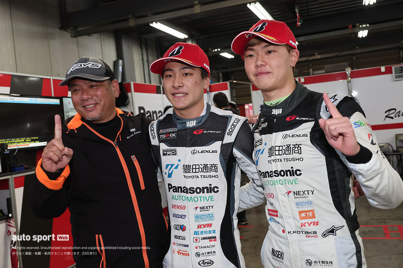 金曽裕人監督／中村仁／小高一斗（apr LC500h GT）