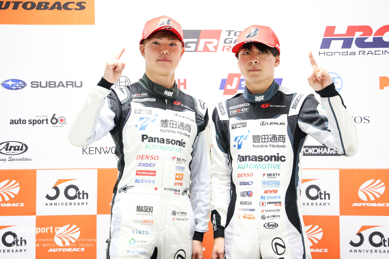 小高一斗「残しておこうと決めていた」。中村仁「決勝は変なミスをしないように」【スーパーGT第8戦GT300予選会見】