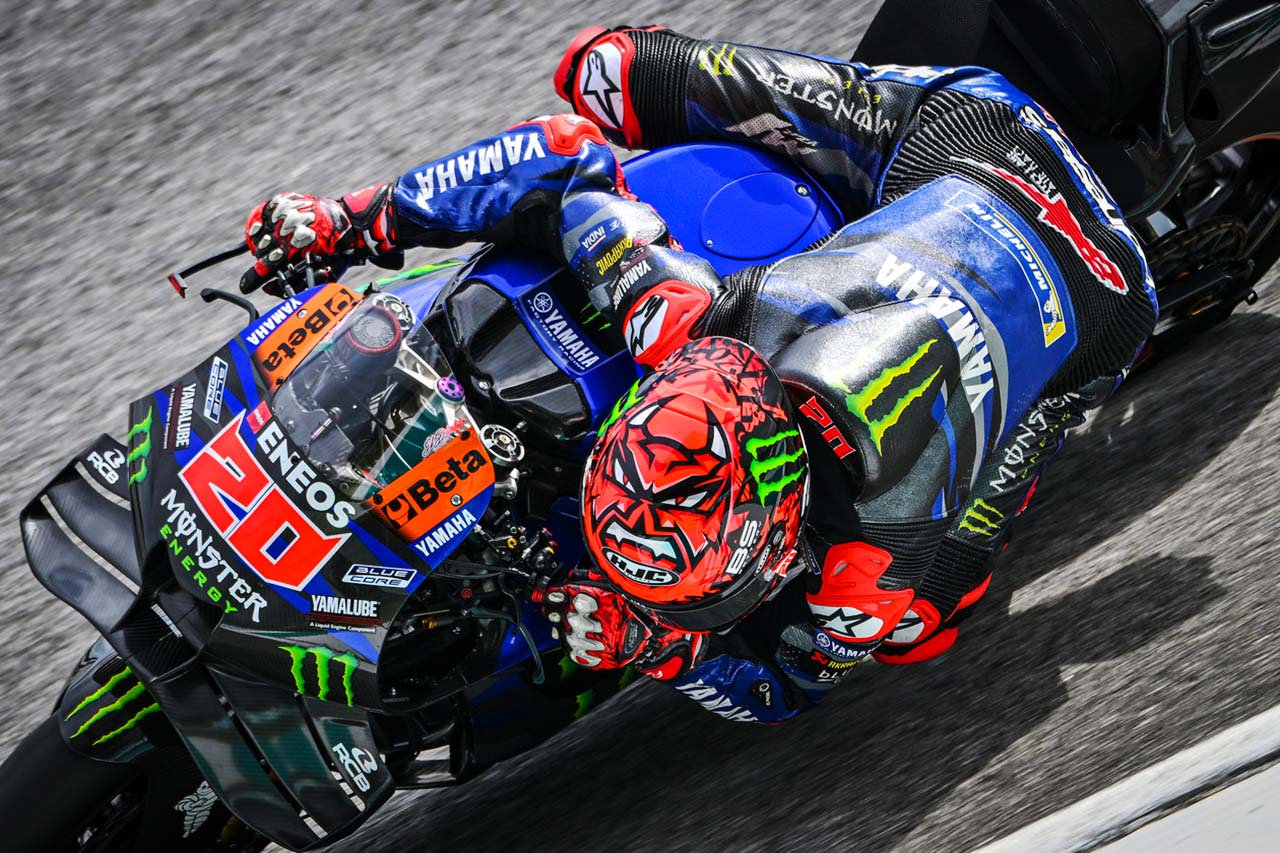 ヤマハ：クアルタラロがスプリントで上位入賞「5人の転倒による5位ではない」／第19戦マレーシアGP