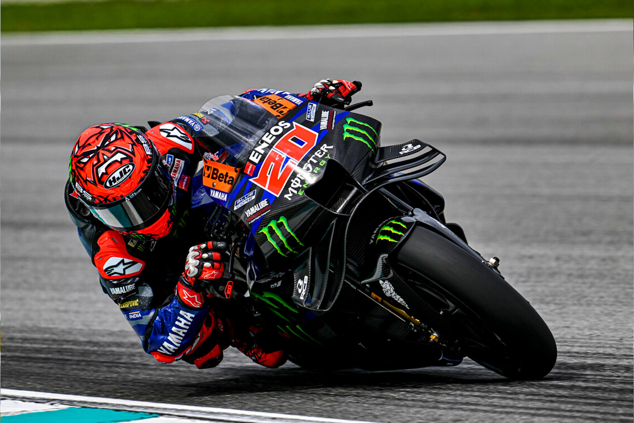 ヤマハ：クアルタラロがスプリントで上位入賞「5人の転倒による5位ではない」／第19戦マレーシアGP