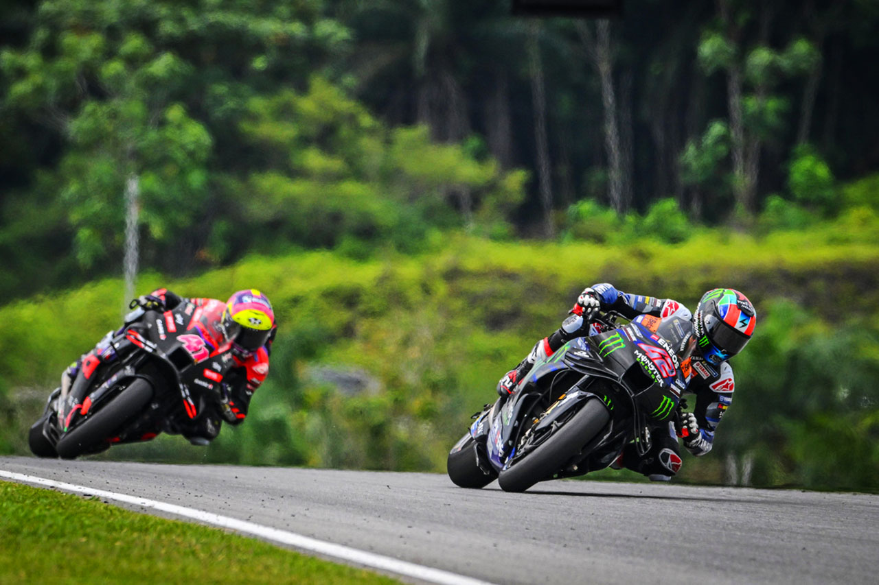 ヤマハ：クアルタラロがスプリントで上位入賞「5人の転倒による5位ではない」／第19戦マレーシアGP