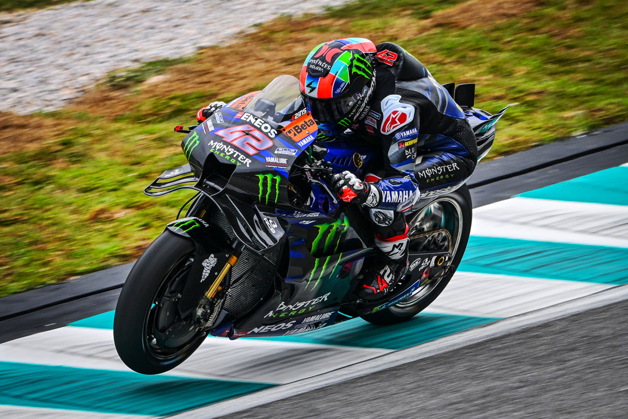 ヤマハ：クアルタラロがスプリントで上位入賞「5人の転倒による5位ではない」／第19戦マレーシアGP