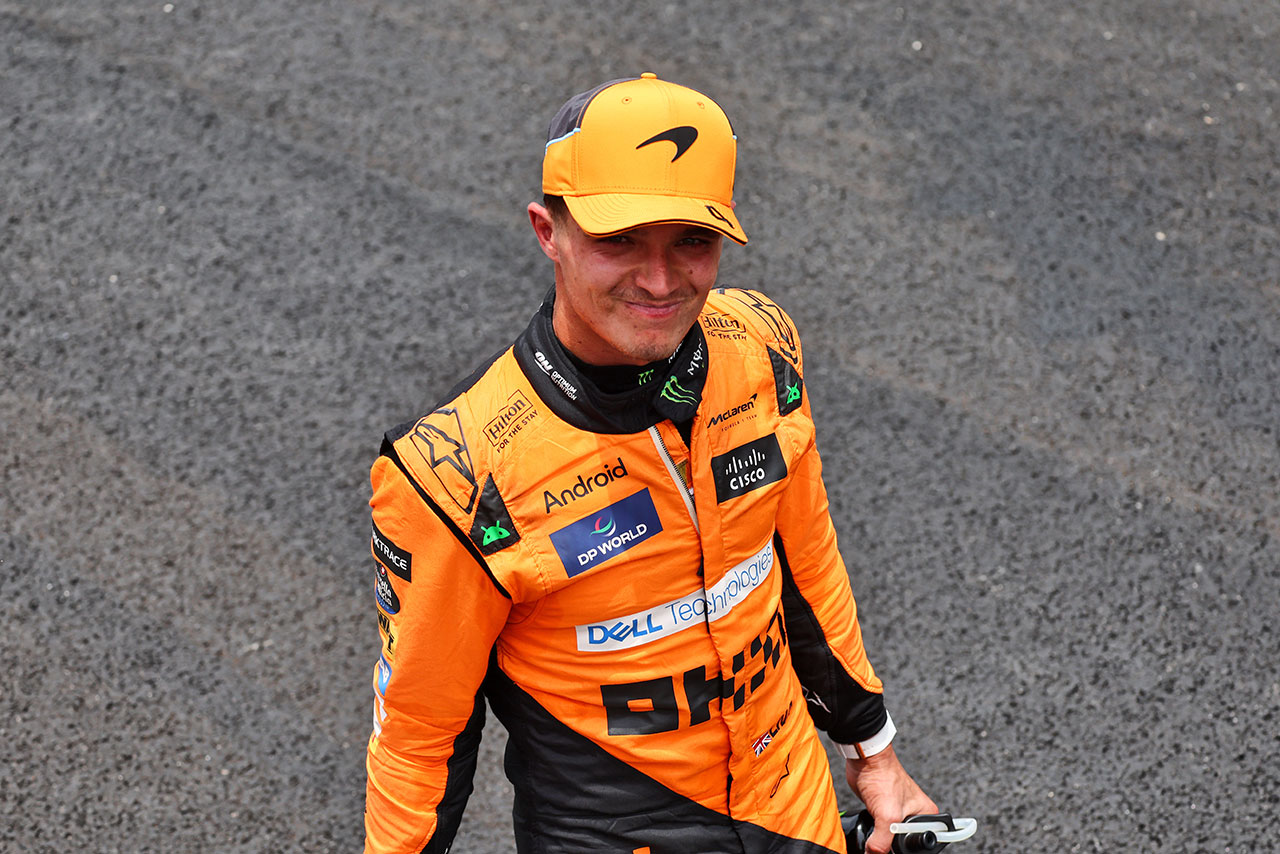 2024年F1第21戦サンパウロGP　ランド・ノリス（マクラーレン）