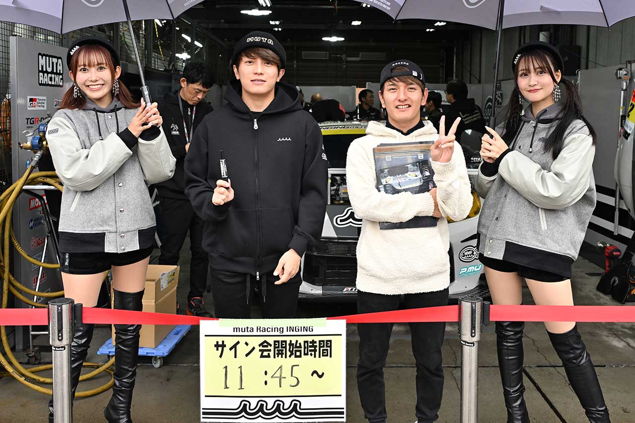 堤優威／平良響（muta Racing GR86 GT）