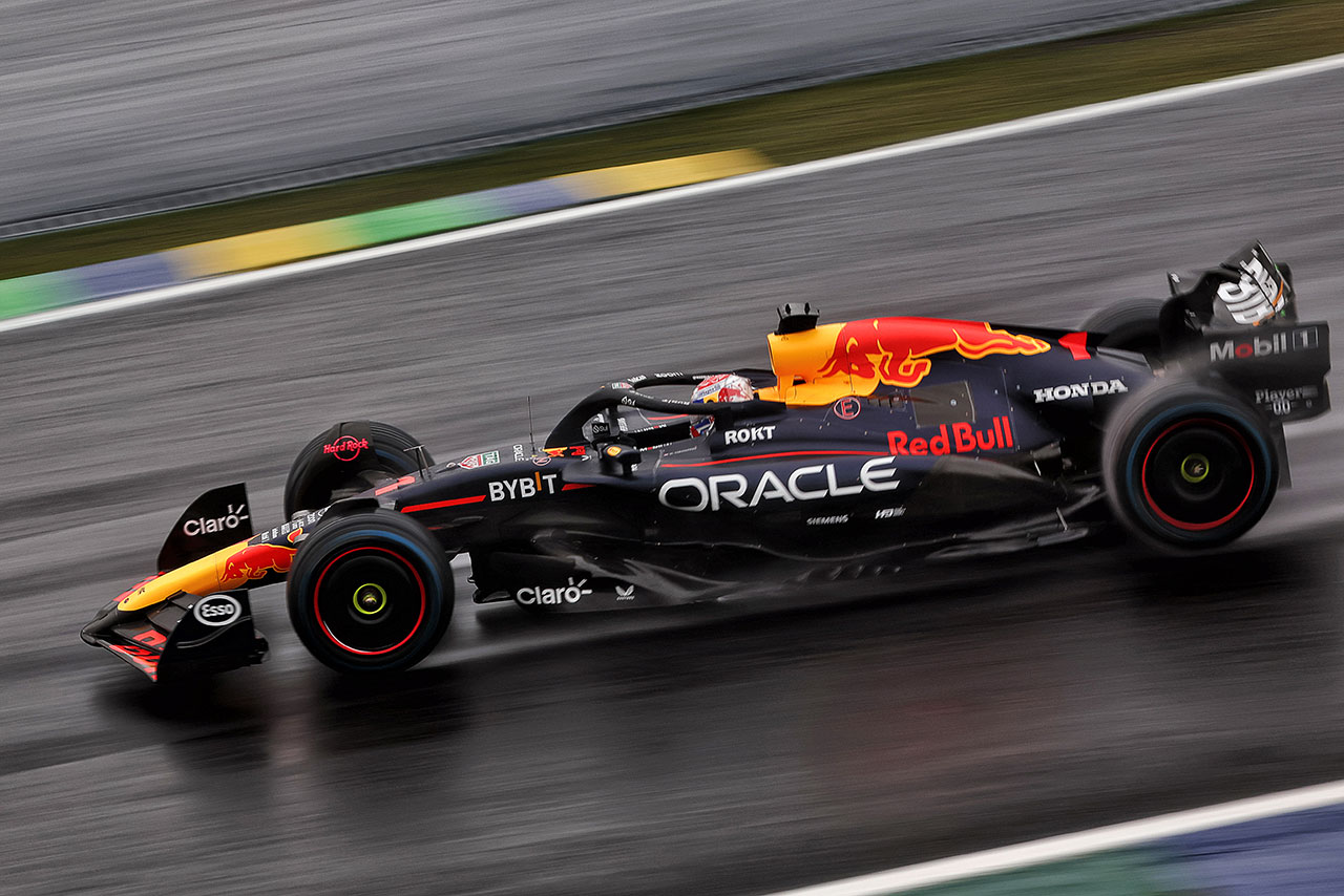2024年F1第21戦サンパウロGP　マックス・フェルスタッペン（レッドブル）