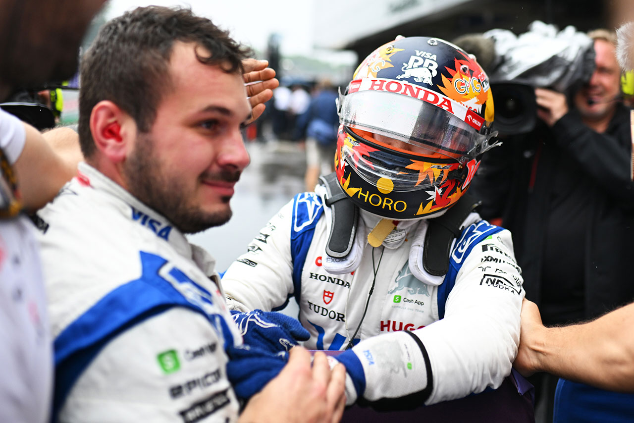 2024年F1第21戦サンパウロGP　予選3番手の角田裕毅（RB）
