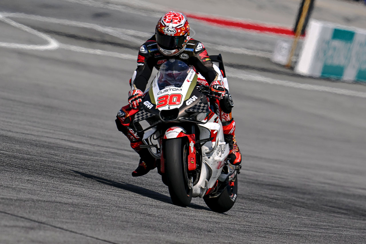 中上貴晶、振動が再発し苦渋のリタイア「自信を持って走ることができなかった」／第19戦マレーシアGP