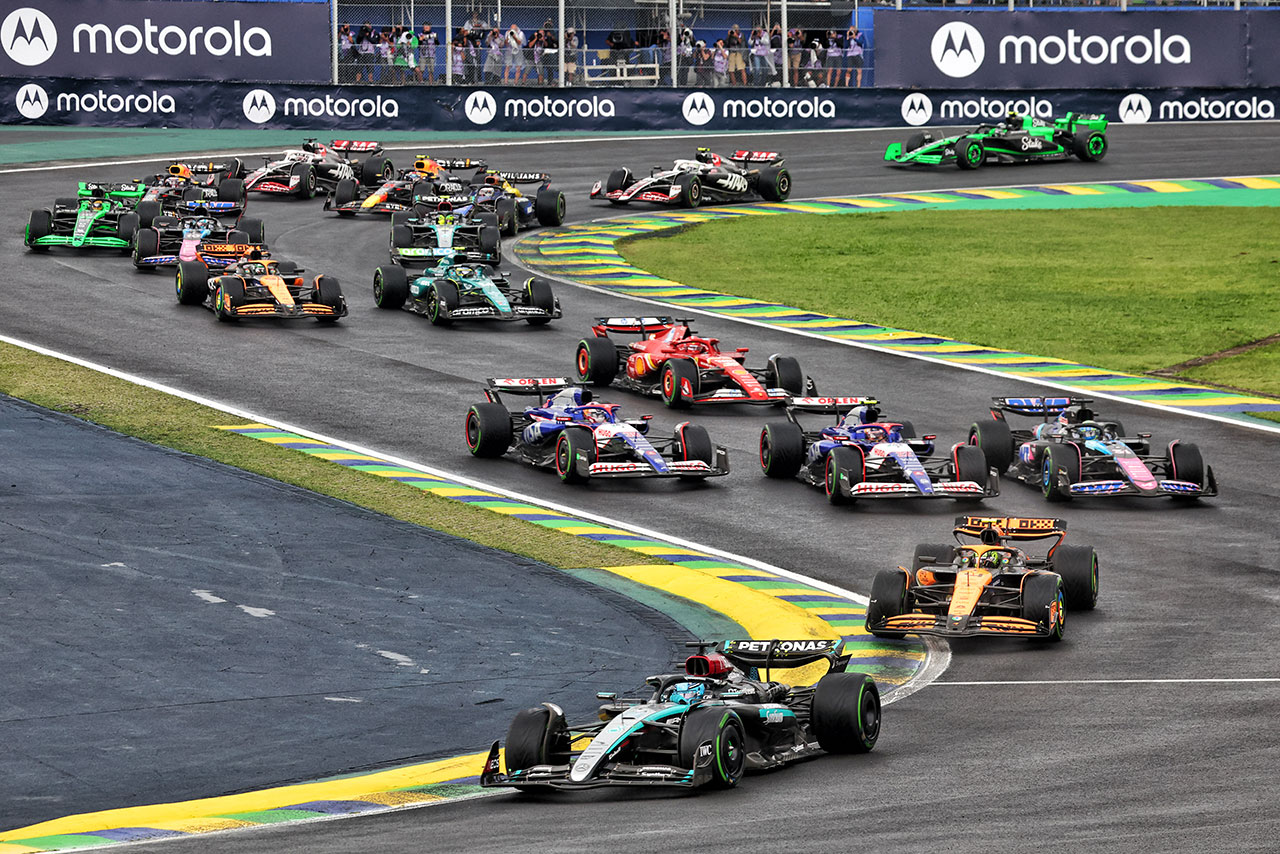 2024年F1第21戦サンパウロGP　スタート