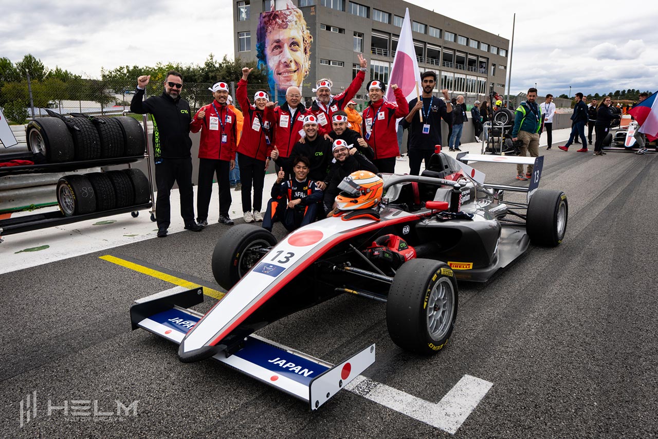 FIAモータースポーツ・ゲームスに参戦した森山冬星が結果を報告「まだまだレベルアップしなければ」