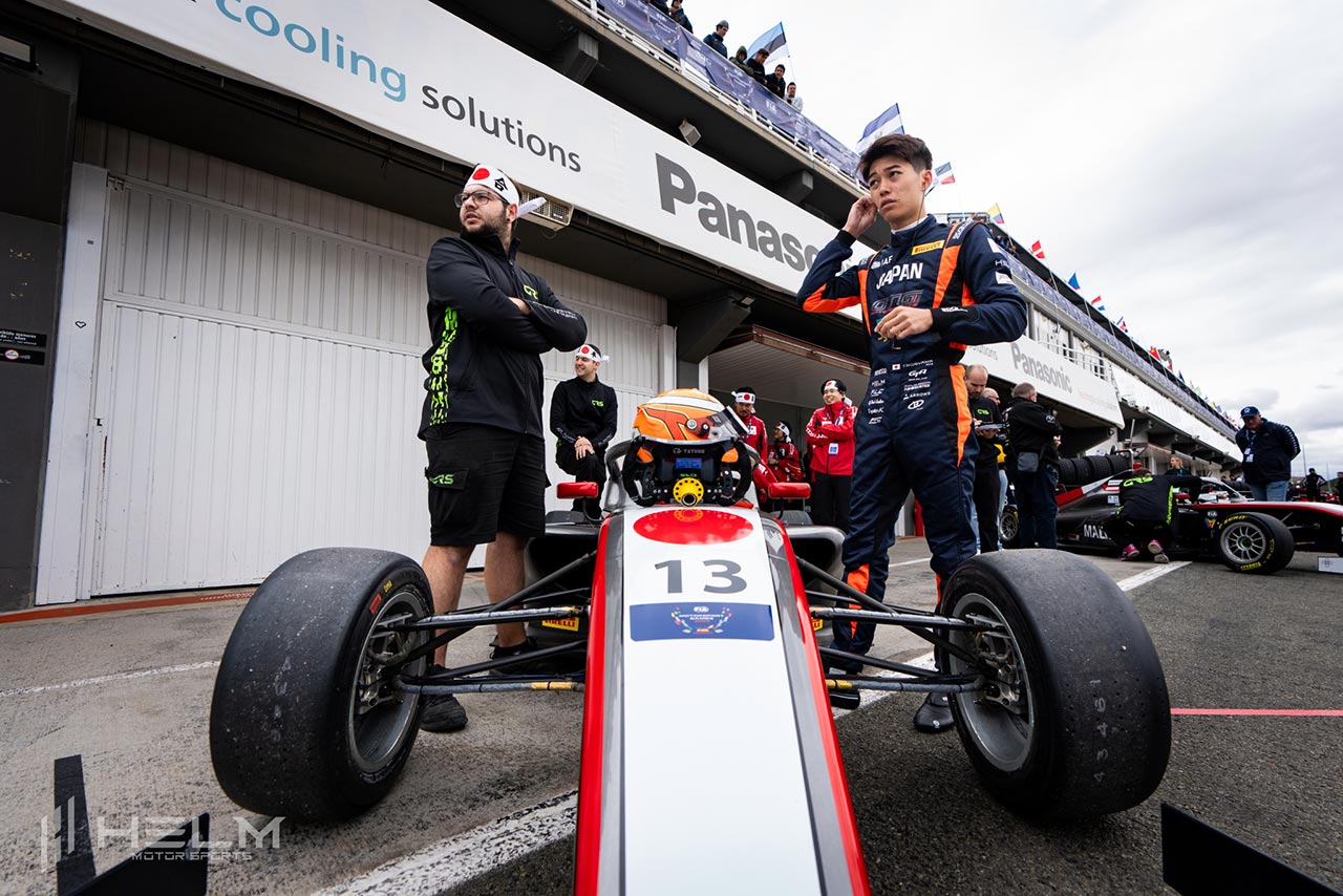 FIAモータースポーツ・ゲームスに参戦した森山冬星が結果を報告「まだまだレベルアップしなければ」