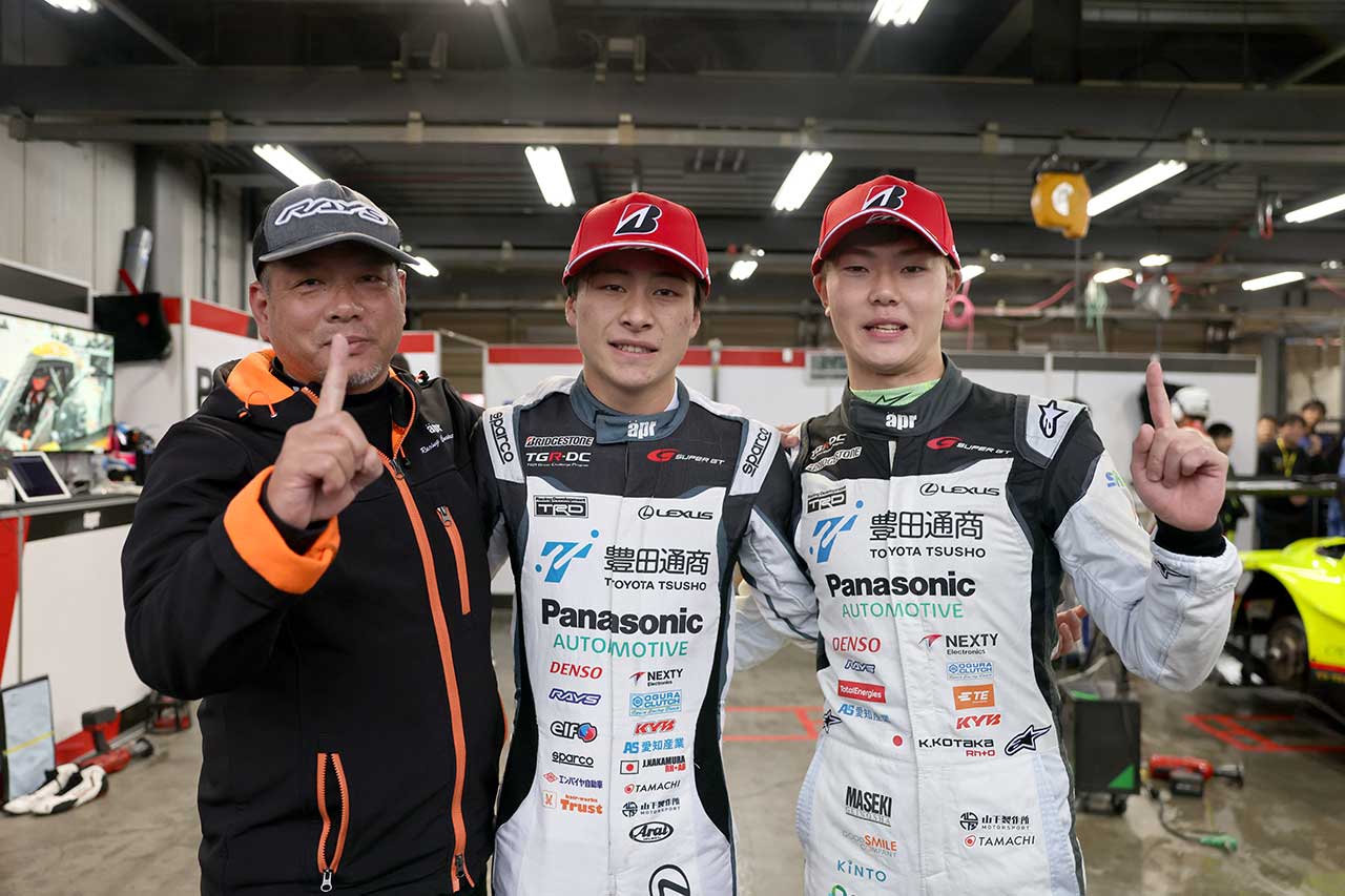 金曽裕人監督／中村仁／小高一斗（apr LC500h GT）