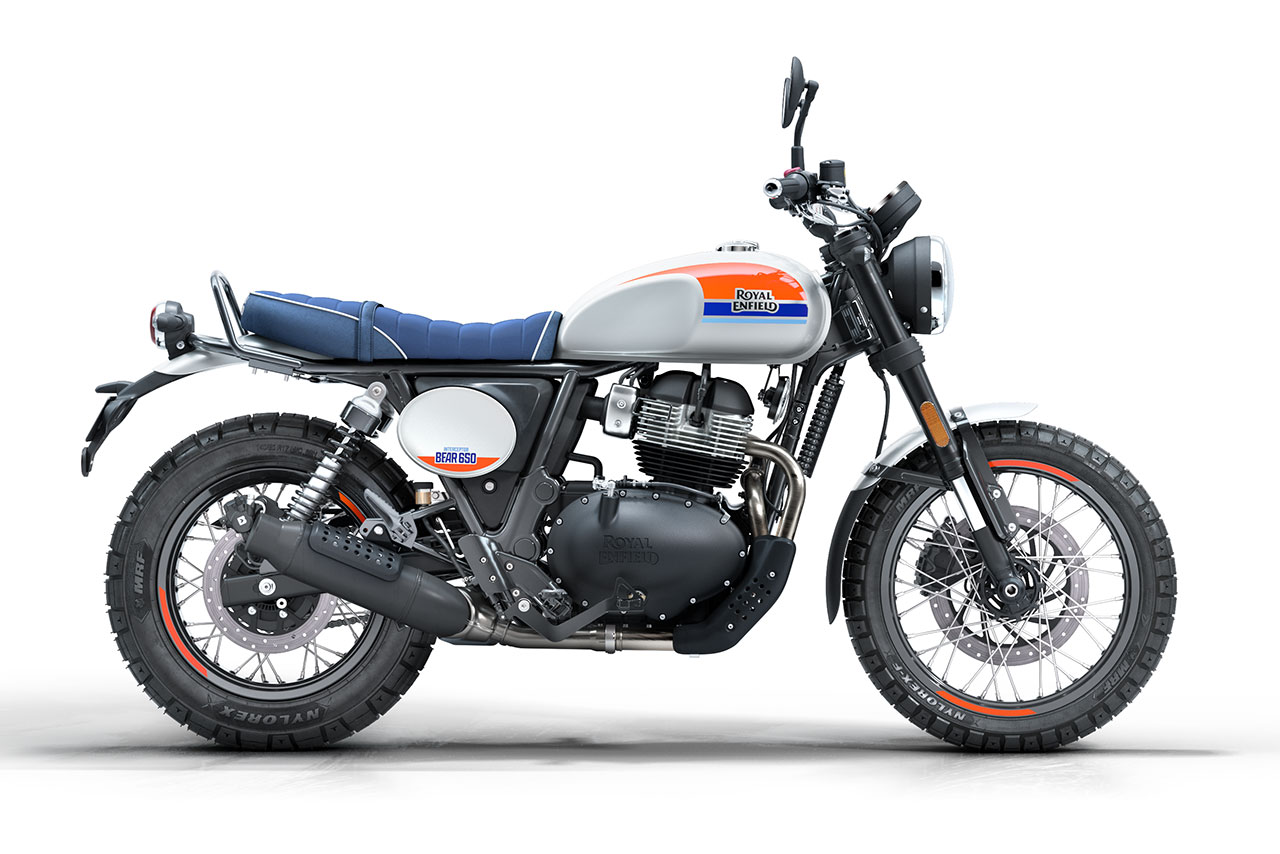 ロイヤルエンフィールド、1960年代の魂を宿した新型スクランブラー『BEAR 650』を発表