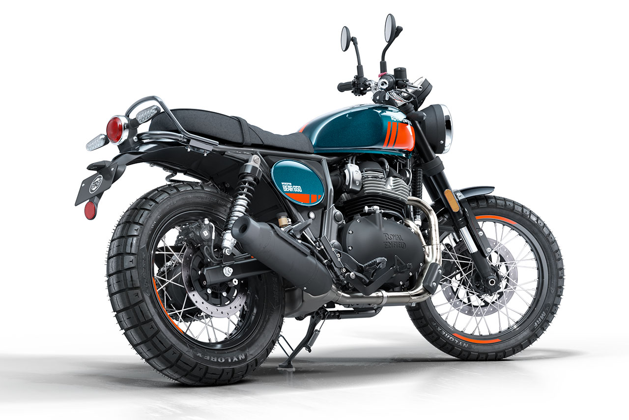 ロイヤルエンフィールド、1960年代の魂を宿した新型スクランブラー『BEAR 650』を発表