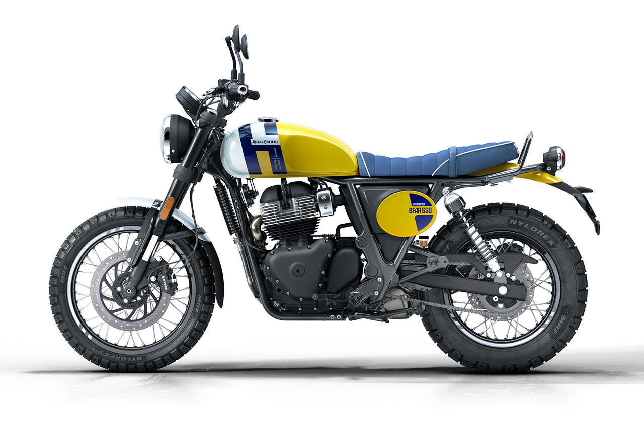 ロイヤルエンフィールド、1960年代の魂を宿した新型スクランブラー『BEAR 650』を発表