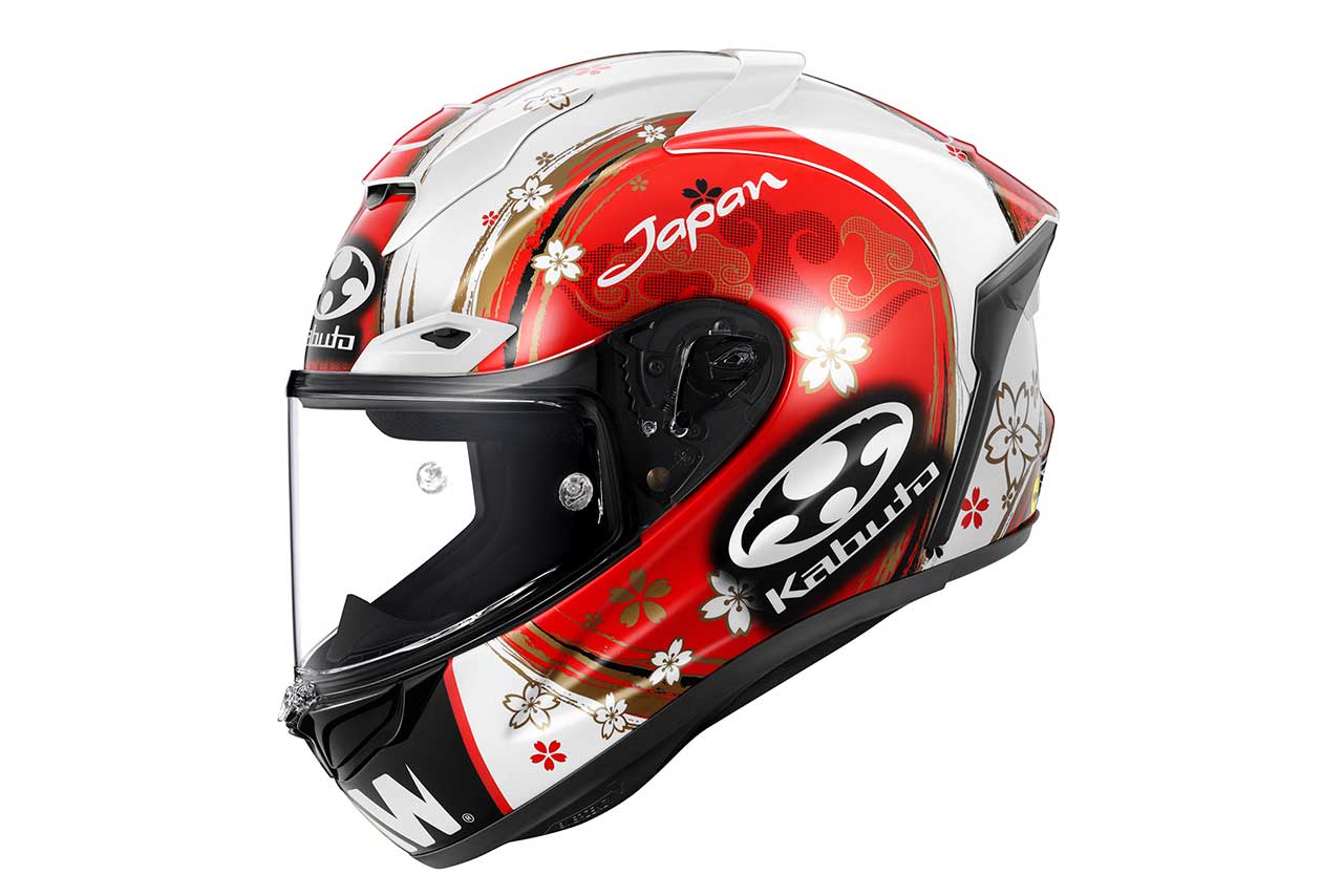 アレイシ・エスパルガロのレプリカヘルメット『KABUTO F-17 Mips ALEIX-JAPAN』