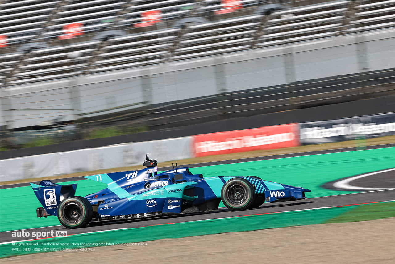AIスーパーフォーミュラが鈴鹿を疾走