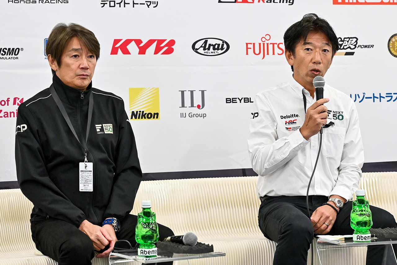 JRP近藤真彦会長　JRP上野禎久社長