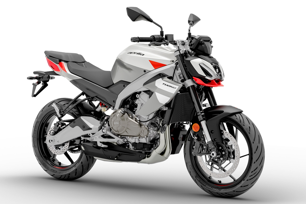 アプリリア、中排気量ネイキッドスポーツの新規モデル『Tuono457』をミラノショーで初公開
