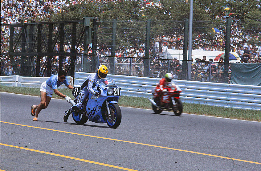 【RACERS重版出来記念】かくして“TECH21”チームは走り出した。ヤマハ、1985年鈴鹿8耐本番前の舞台裏