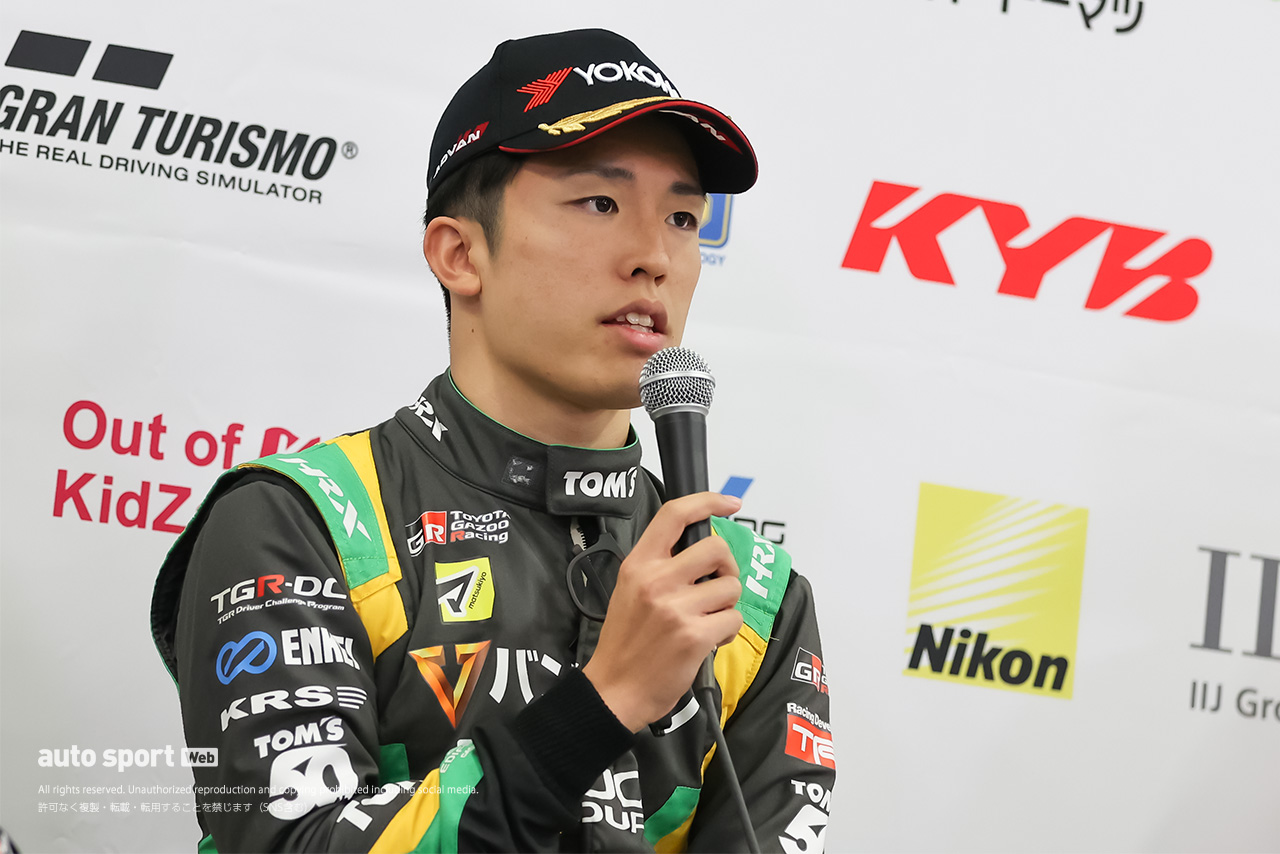 坪井翔（VANTELIN TEAM TOM’S）