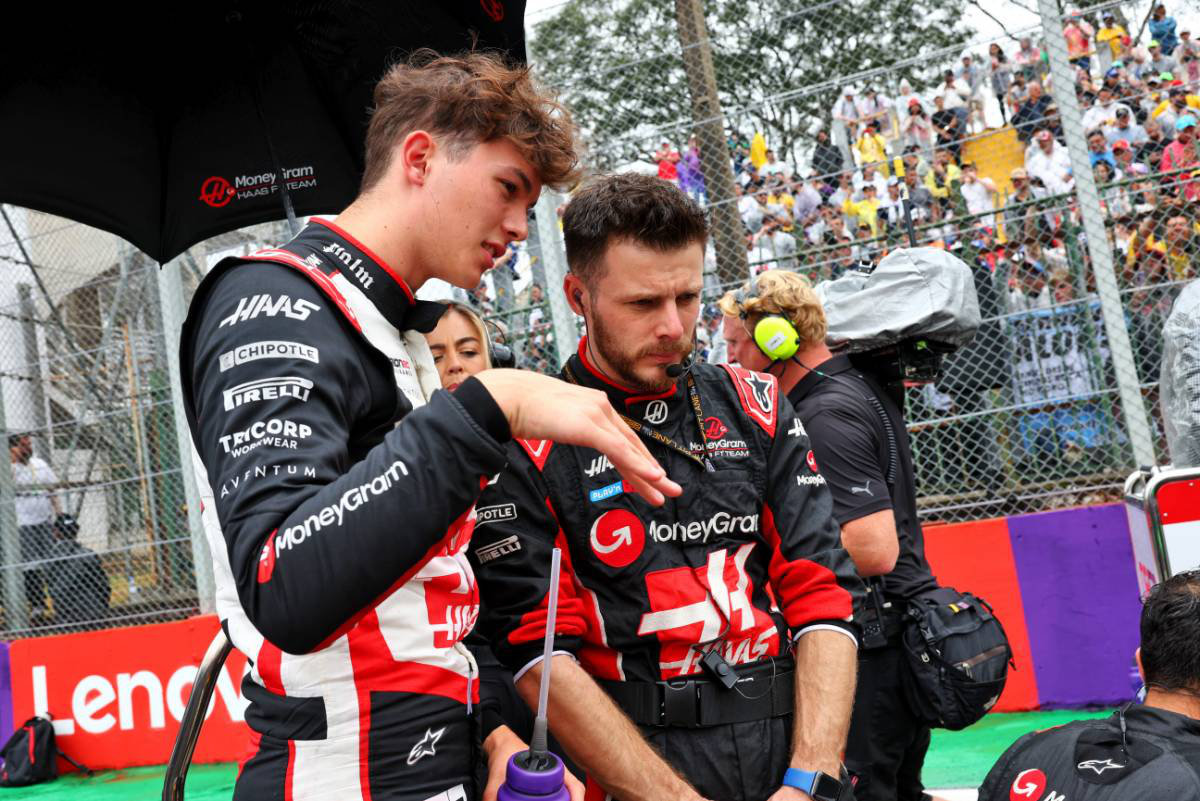 2024年F1第21戦サンパウロGP　オリバー・ベアマン（ハース）