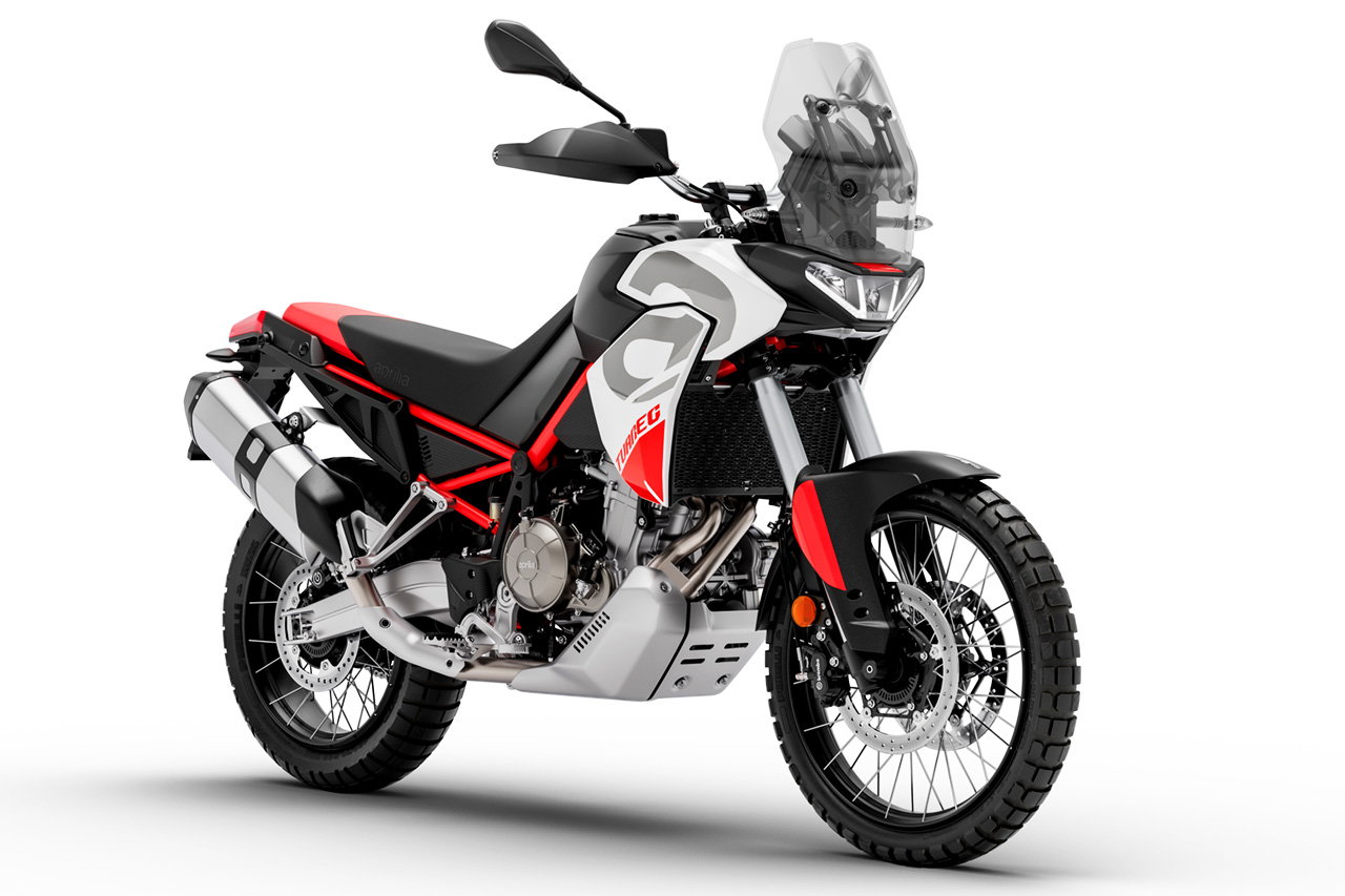 アプリリア、優勝マシンから着想を得た新型『トゥアレグ・ラリー』を初公開。『トゥアレグ660』の最新モデルも同時発表