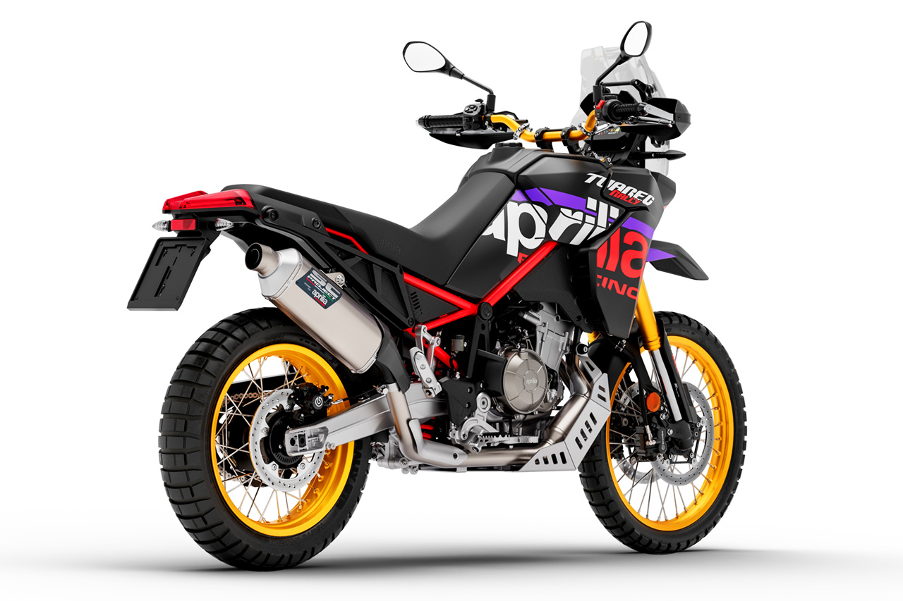 アプリリア、優勝マシンから着想を得た新型『トゥアレグ・ラリー』を初公開。『トゥアレグ660』の最新モデルも同時発表