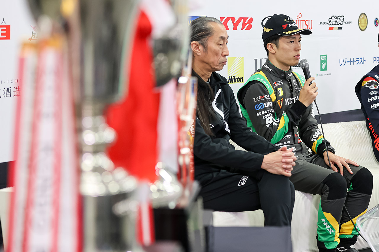 2024スーパーフォーミュラ・シリーズチャンピオン会見