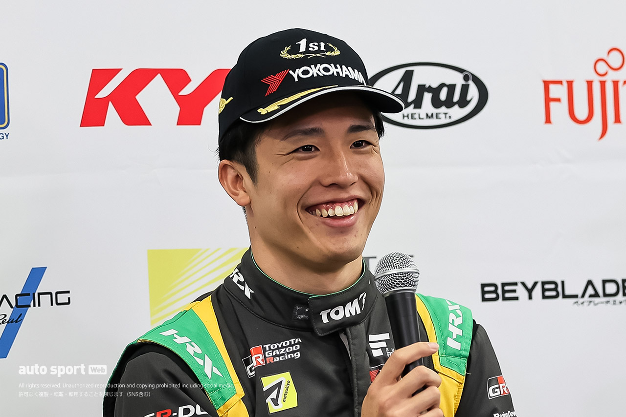 坪井翔（VANTELIN TEAM TOM’S）