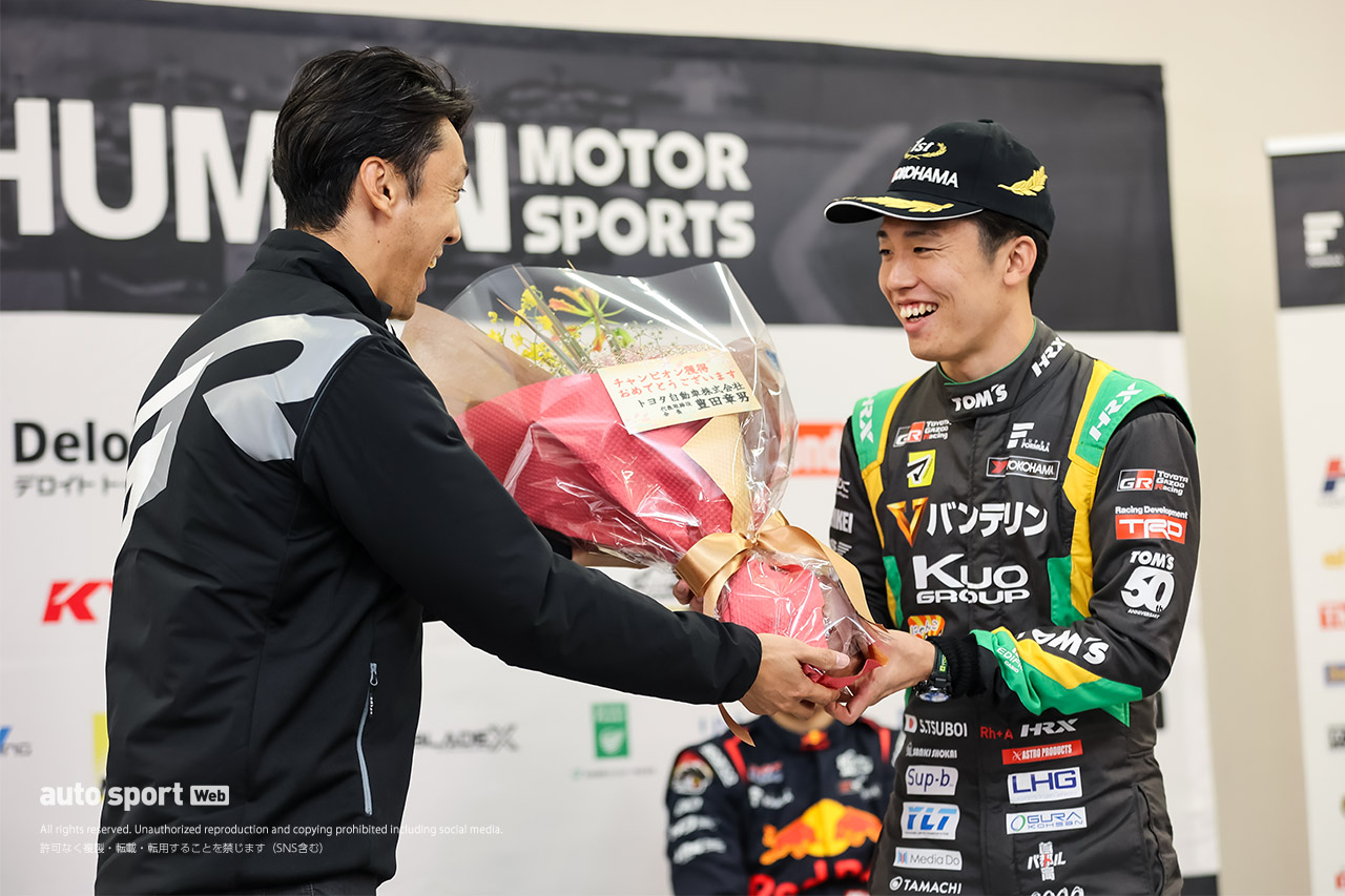 坪井翔（VANTELIN TEAM TOM’S）