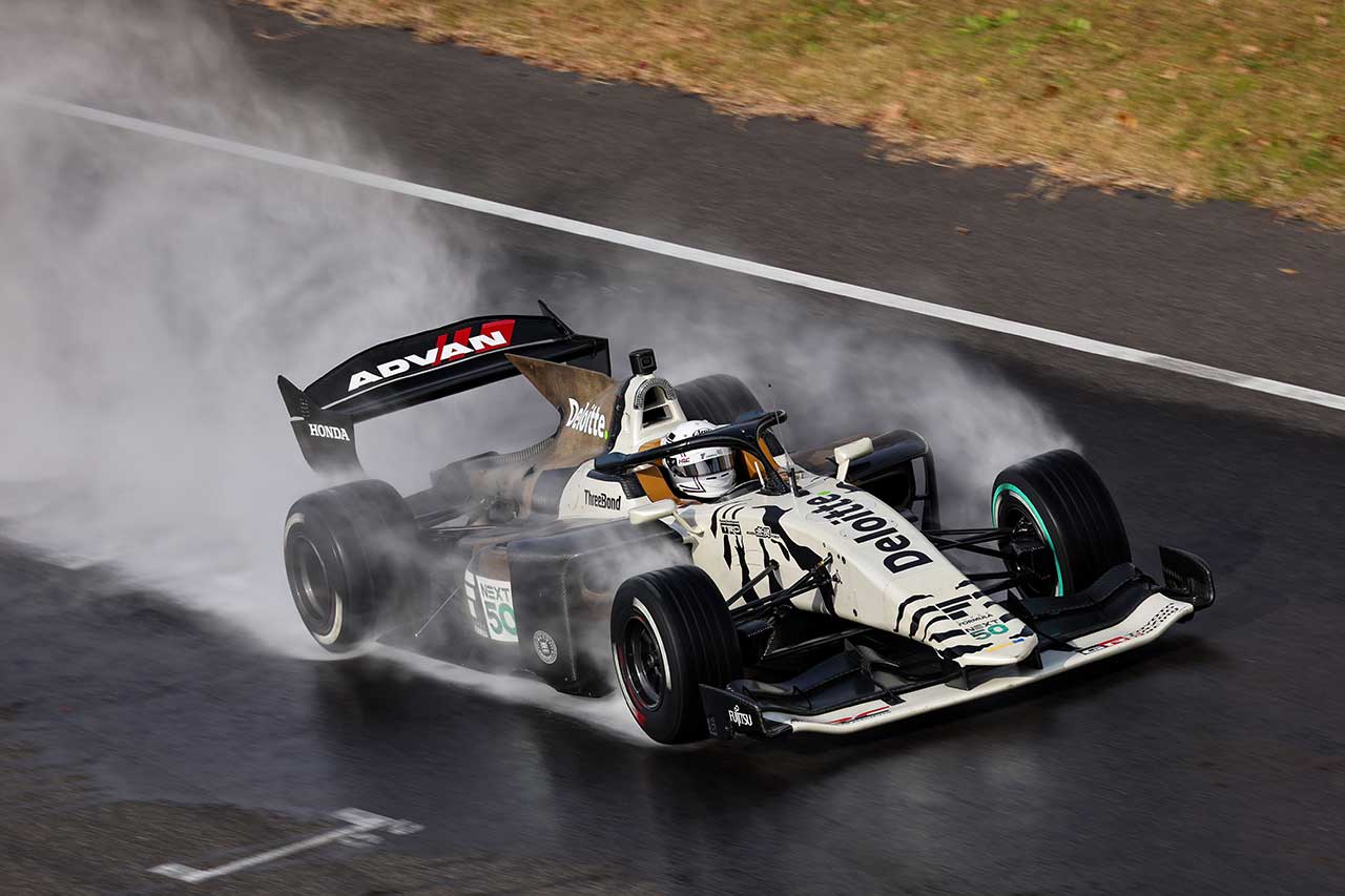 2024スーパーフォーミュラ第4回カーボンニュートラル開発テスト