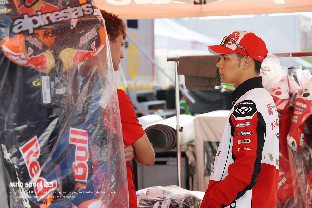 中上貴晶、バルセロナテストは「チャントラのサポートで、走りません」現役最後のレースは「今は気持ちの変化はない」