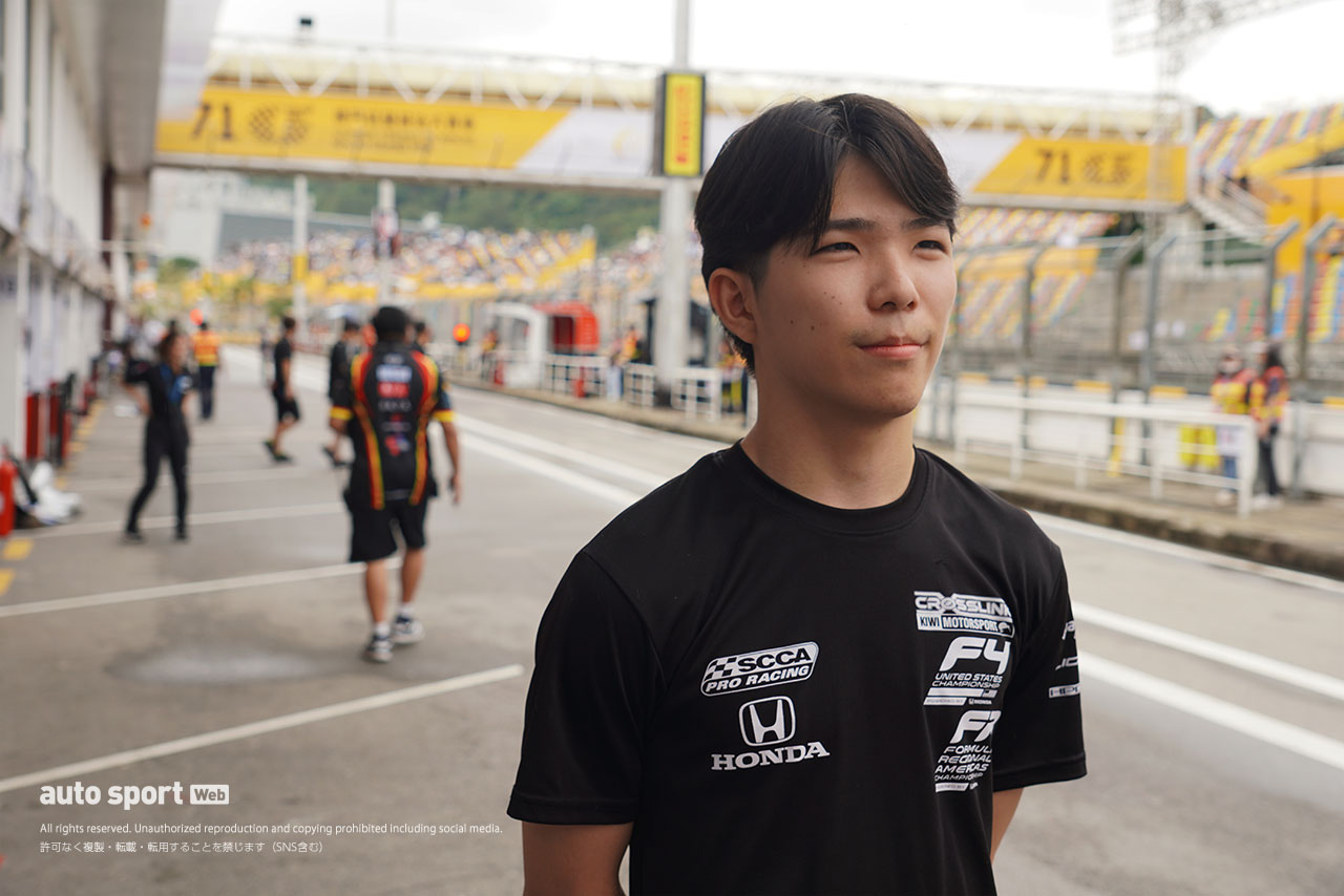 2024年リジェJS F4で四輪デビューを飾った沼田拓海。2025年はフォーミュラリージョナル・アメリカズ、そしてマカオGP参戦を目指している