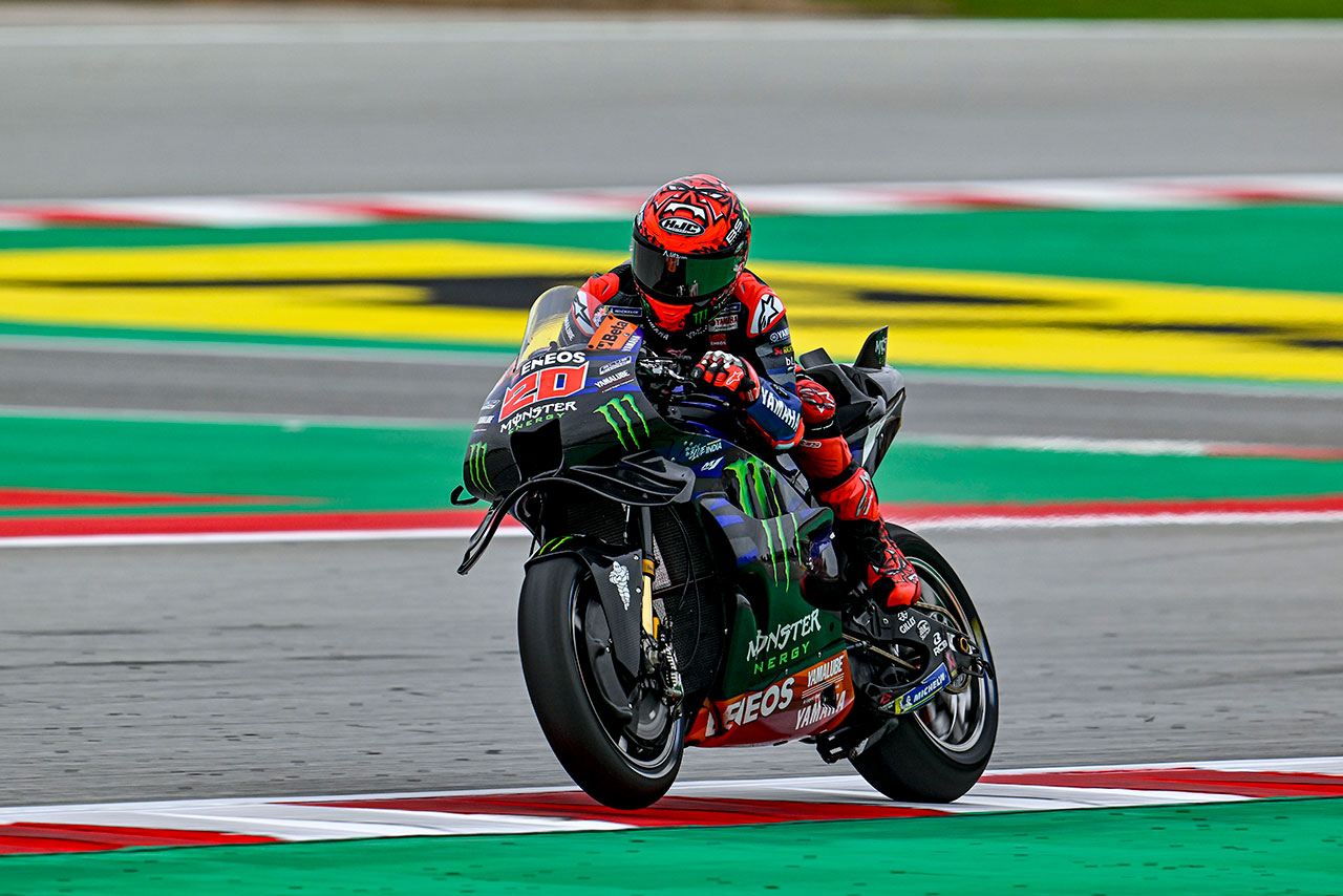 ヤマハ：近くて遠い予選Q2。クアルタラロ「フィーリングはいいが、何かが欠けている感じ」／第20戦ソリダリティGP 初日