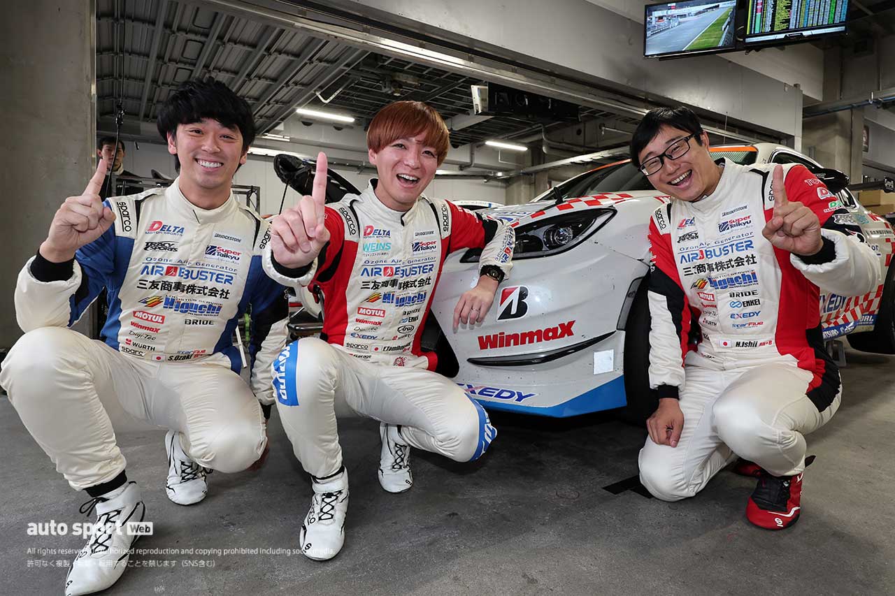 尾崎俊介／冨林勇佑／石井宏尚（エアバスターWINMAX GR86 EXEDY）