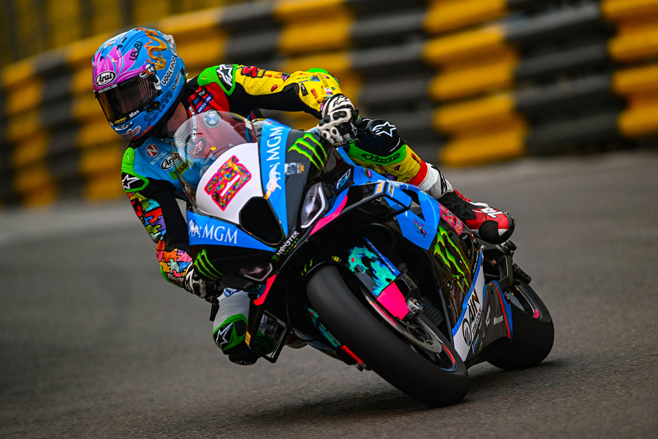 第56回マカオモーターサイクルグランプリ デイビー・トッド（FHO RACING BMW MOTORRAD）