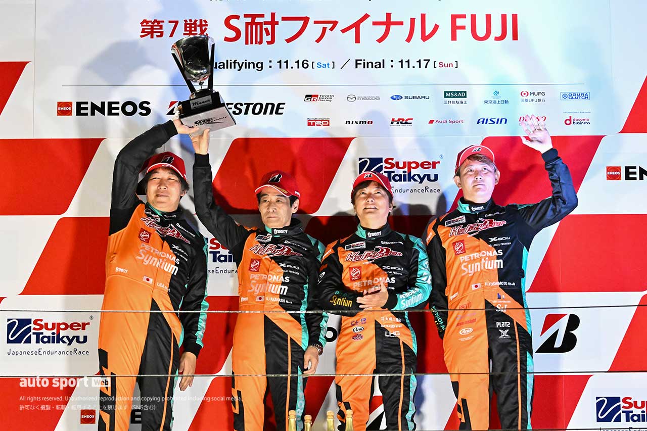 井田太陽／高橋一穂／加藤寛規／吉本大樹（シンティアム アップル KTM）