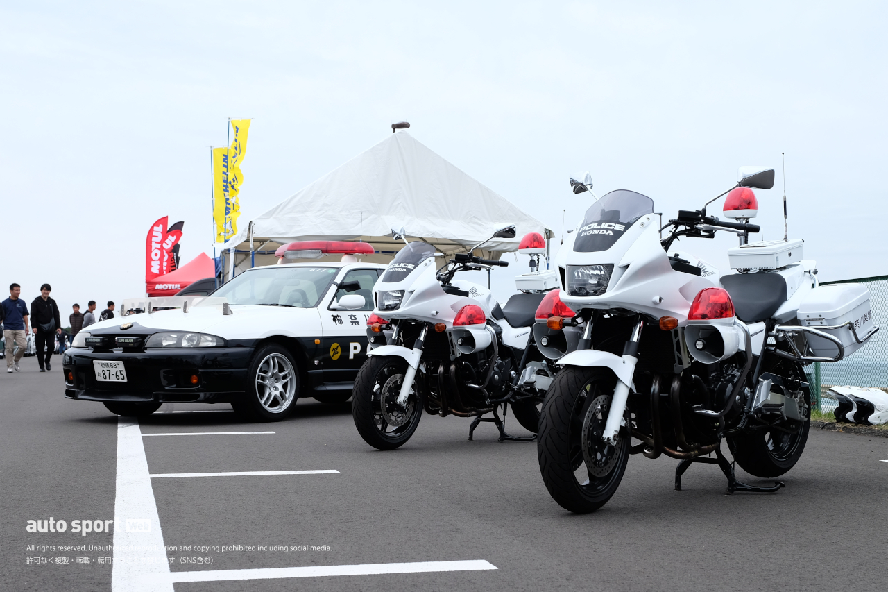 日産車大集合。オーテック車、ニスモ車のイベントで千代勝正がスーパーGT最終戦への意気込みを語る