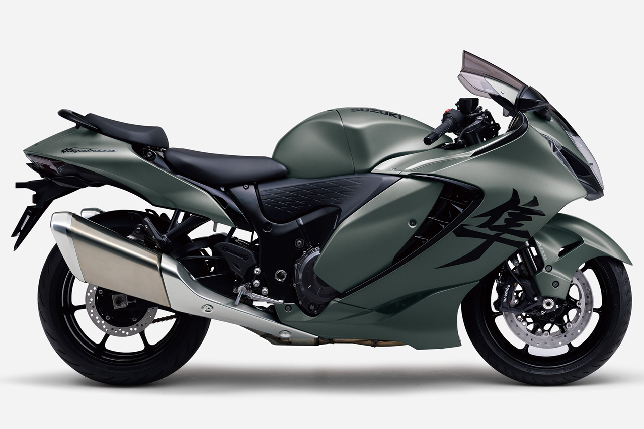 スズキ、フラッグシップ『ハヤブサ』のカラーリングを変更した最新モデルを発表。11月22日より発売