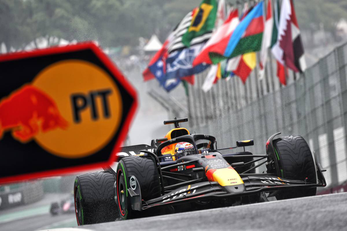 2024年F1第21戦サンパウロGP　マックス・フェルスタッペン（レッドブル）