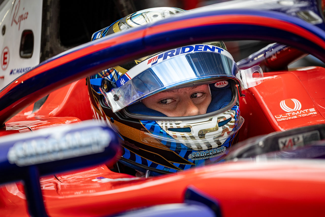 2024年FIA F2第12戦バクー クリスチャン・マンセル（トライデント）