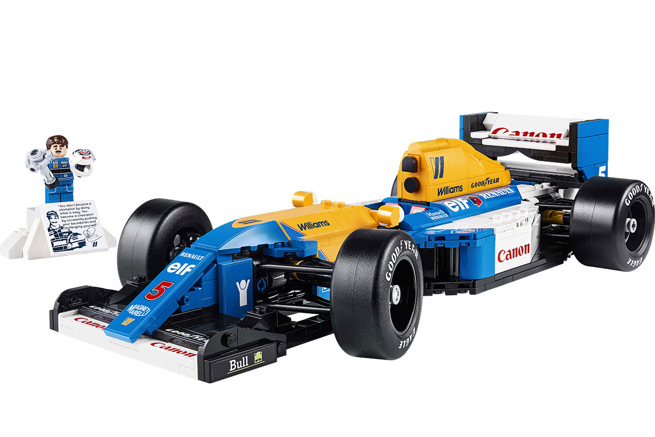 #10353 レゴアイコン Williams Racing FW14B & Nigel Mansell
