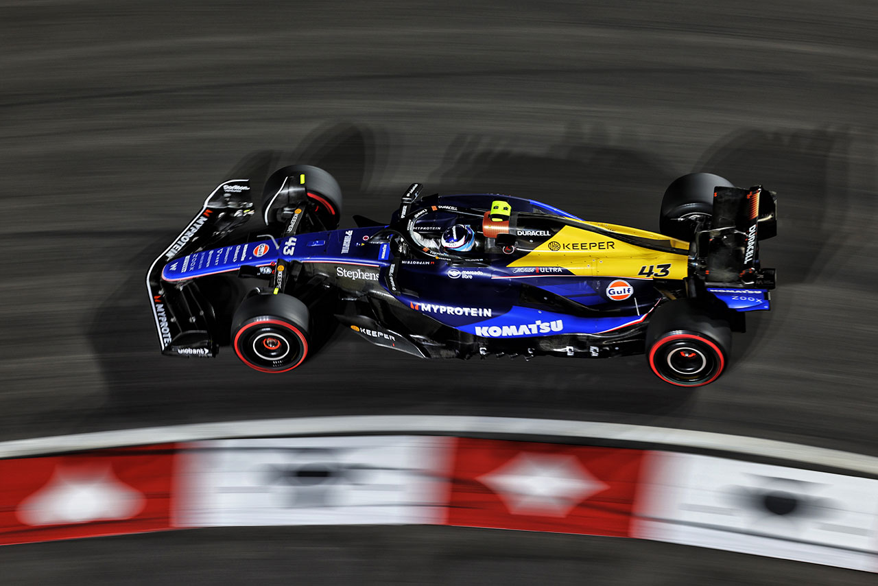 2024年F1第22戦ラスベガスGP　フランコ・コラピント（ウイリアムズ）