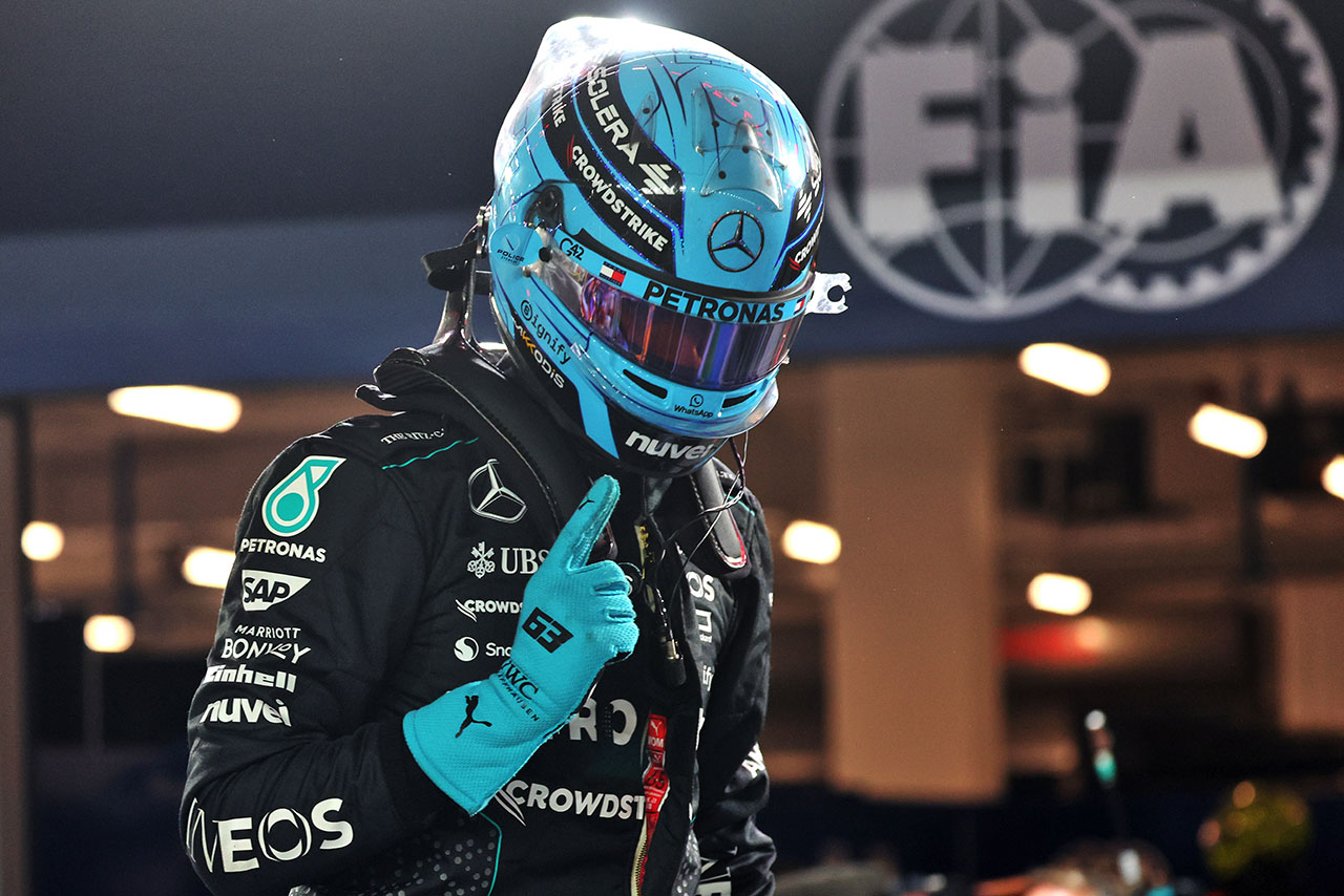 2024年F1第22戦ラスベガスGP　ジョージ・ラッセル（メルセデス）
