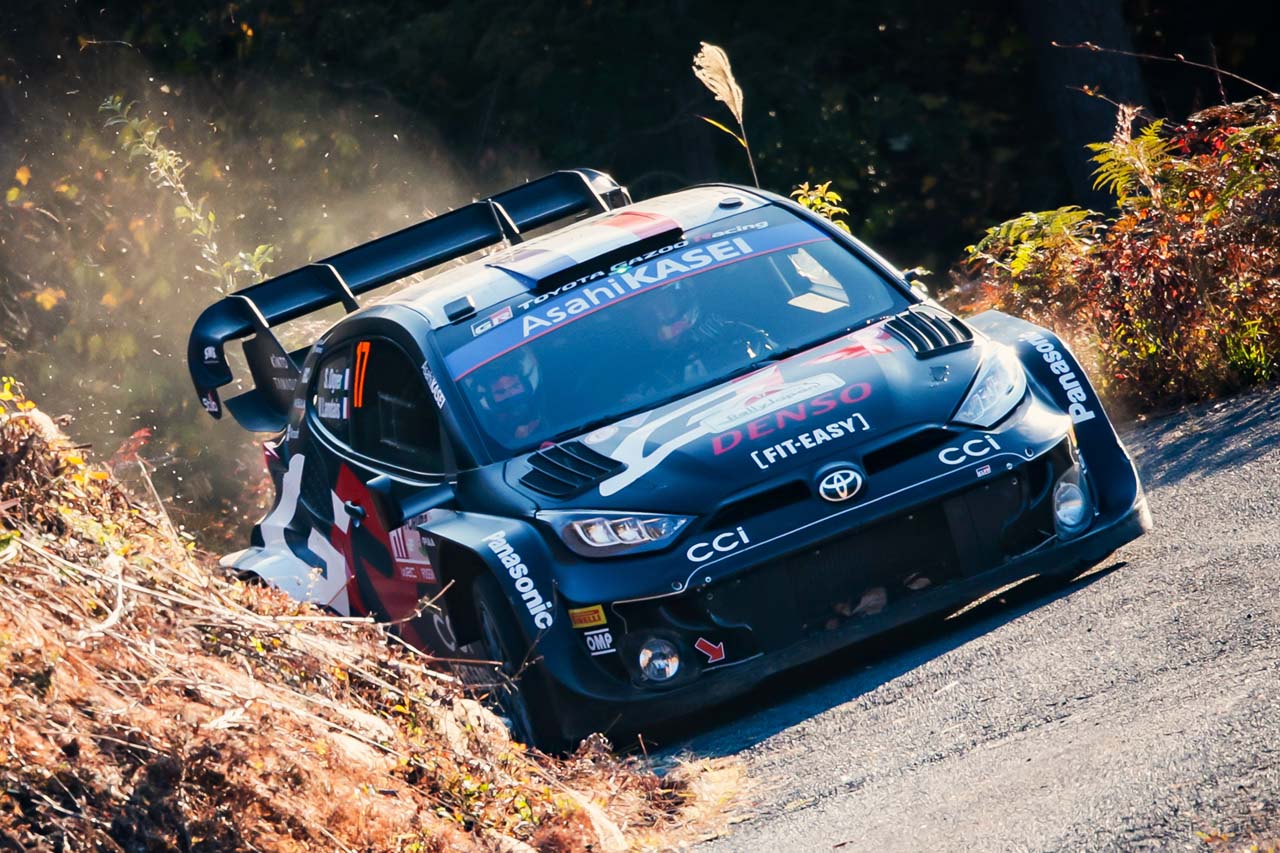 トヨタとヒョンデが同点に【順位結果】2024年WRC第13戦ラリー・ジャパン SS19後