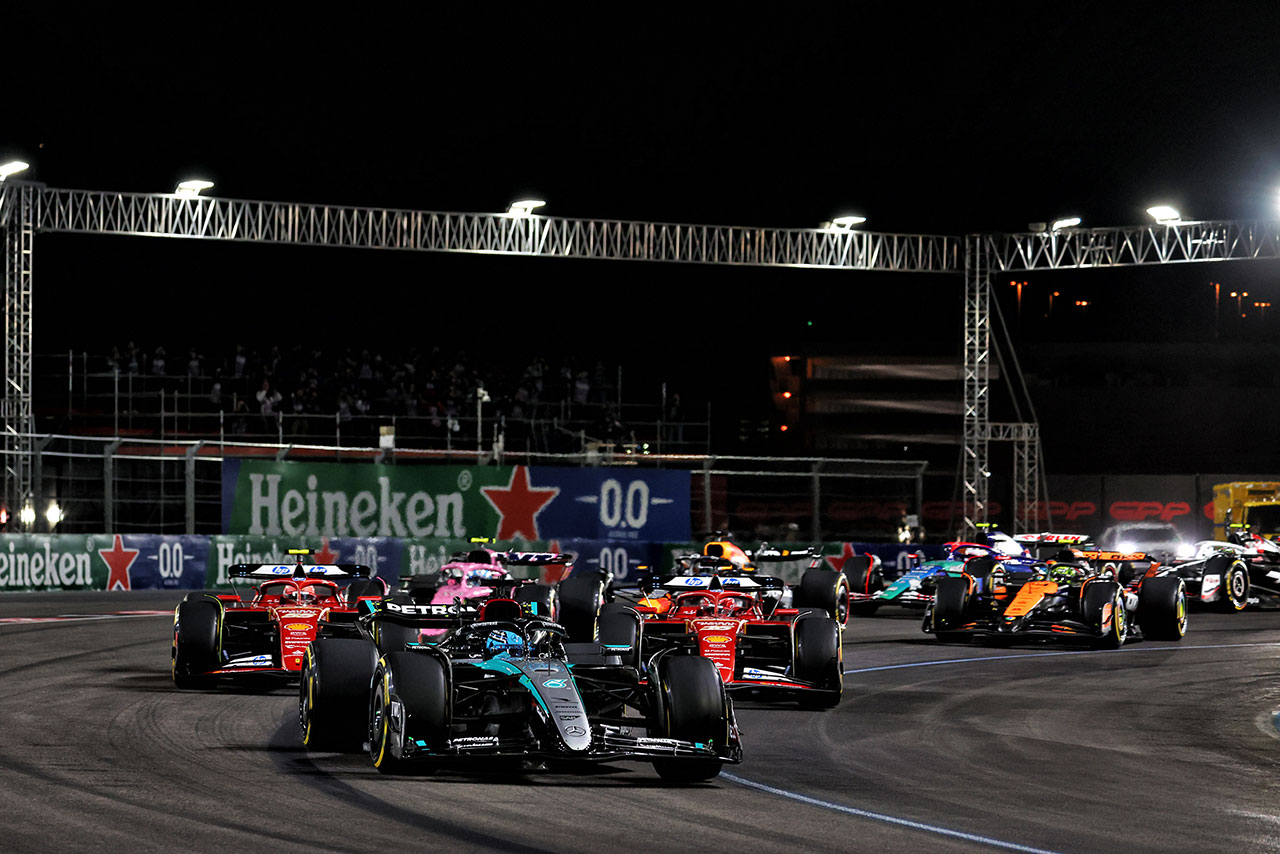2024年F1第22戦ラスベガスGP　スタート
