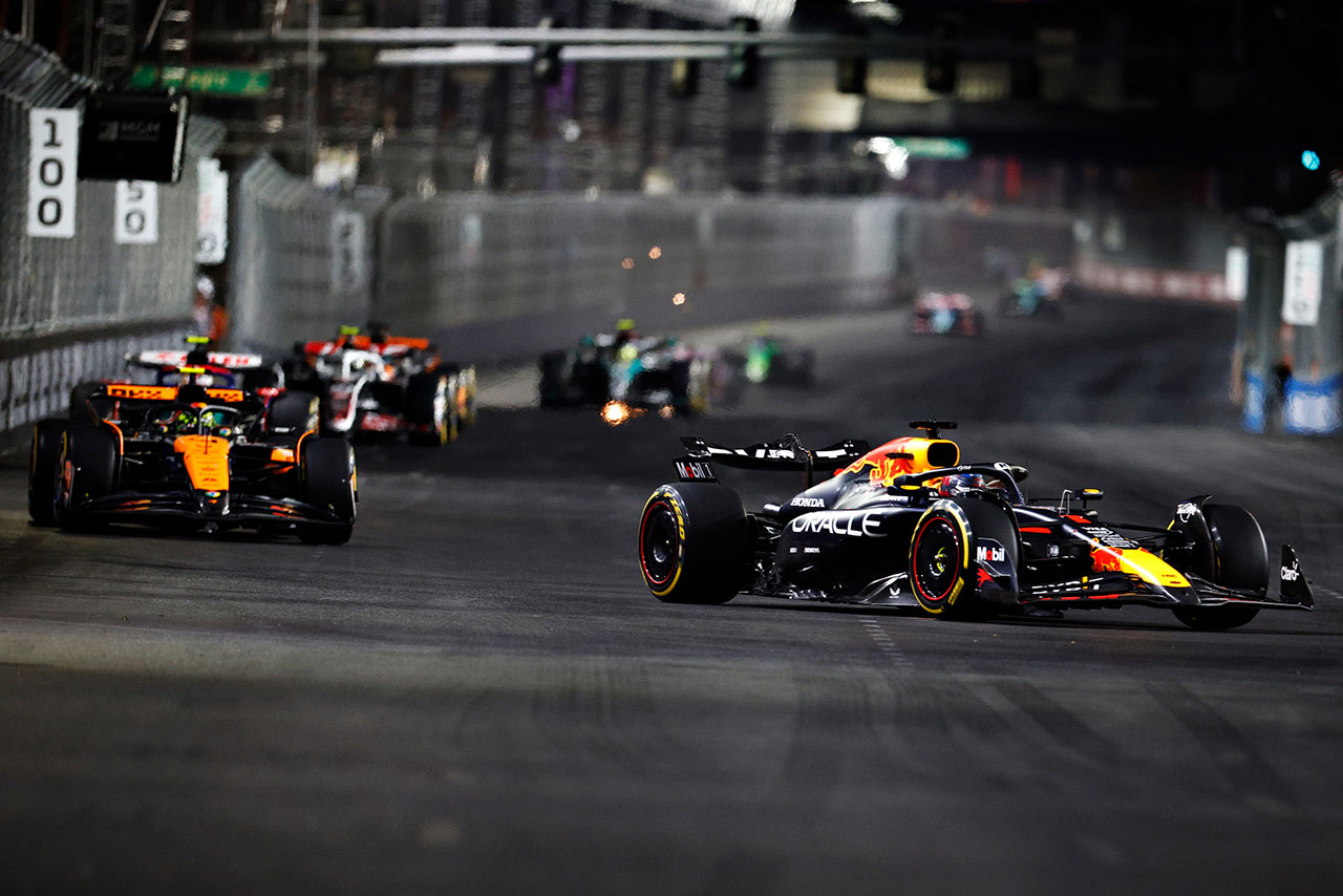 2024年F1第22戦ラスベガスGP　マックス・フェルスタッペン（レッドブル）