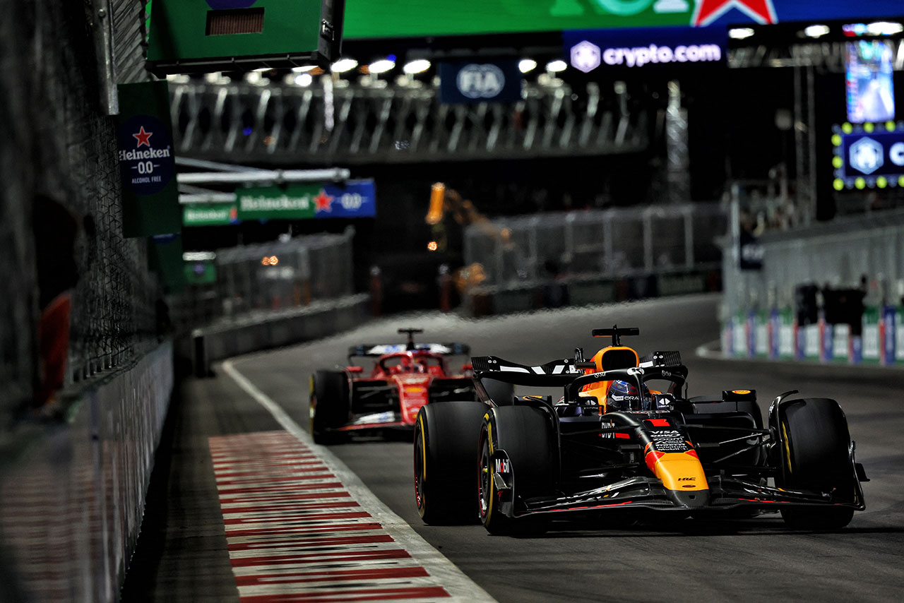2024年F1第22戦ラスベガスGP　マックス・フェルスタッペン（レッドブル）