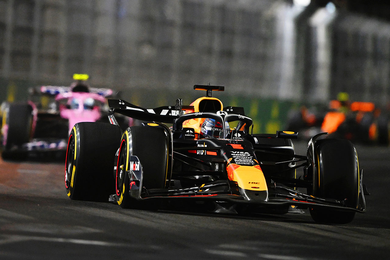 2024年F1第22戦ラスベガスGP　マックス・フェルスタッペン（レッドブル）