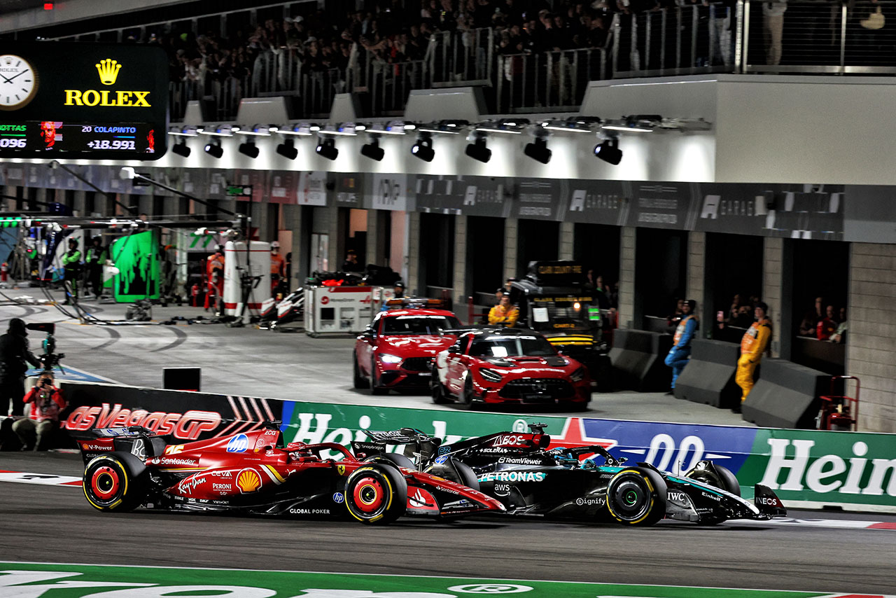 2024年F1第22戦ラスベガスGP　ジョージ・ラッセル（メルセデス）